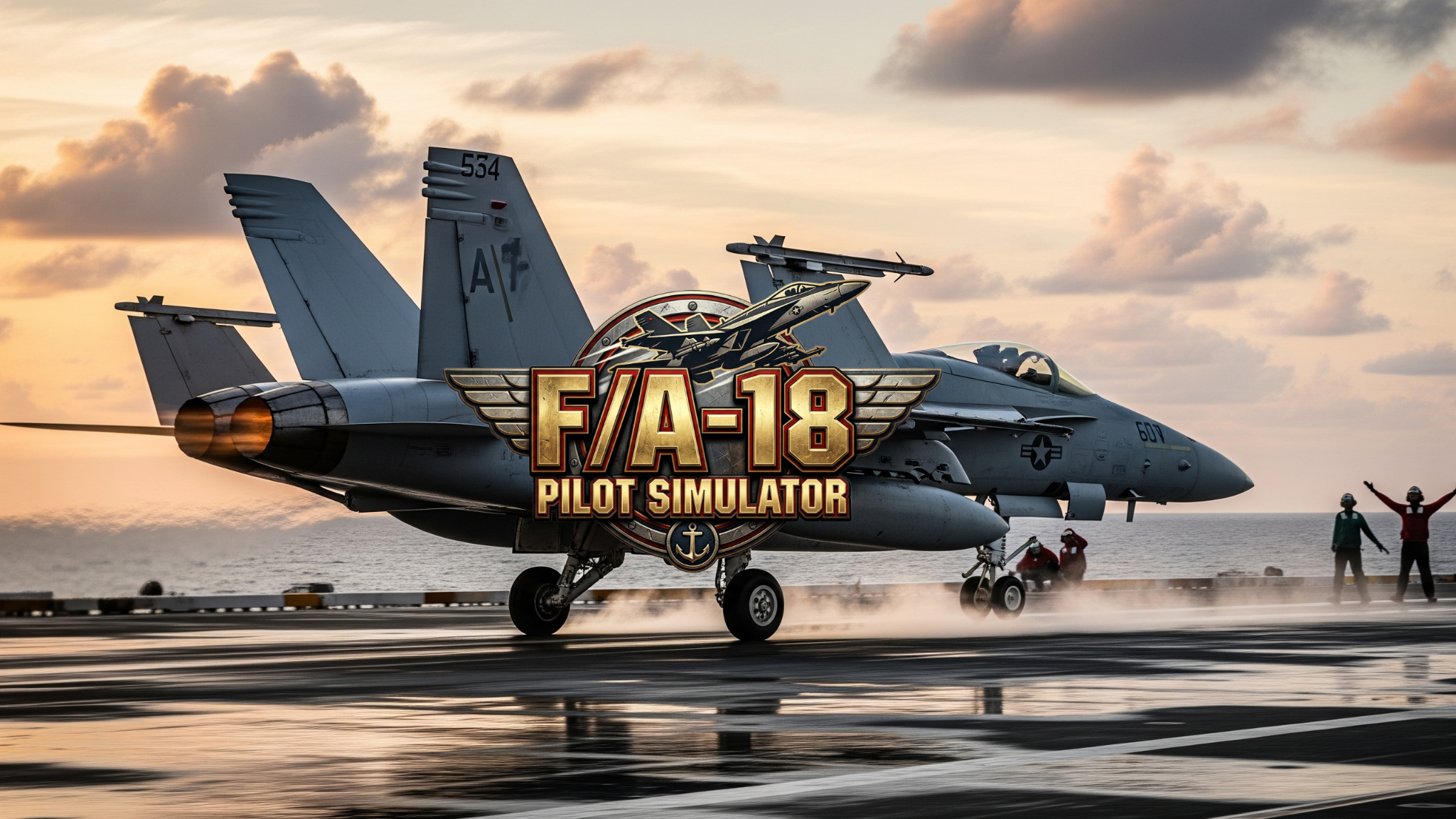 F/A-18 Pilot Simulator game art