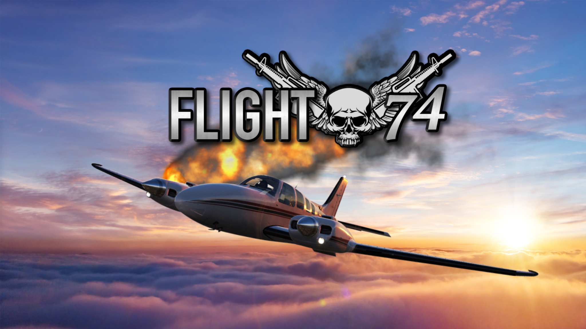 Flight 74 game art