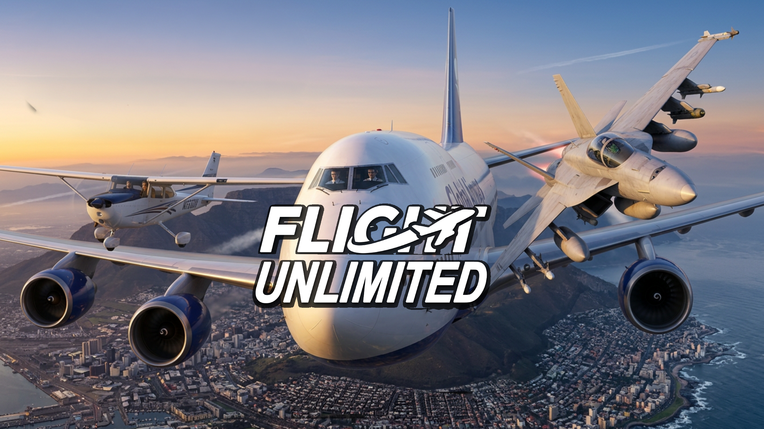 Flight Unlimited game art